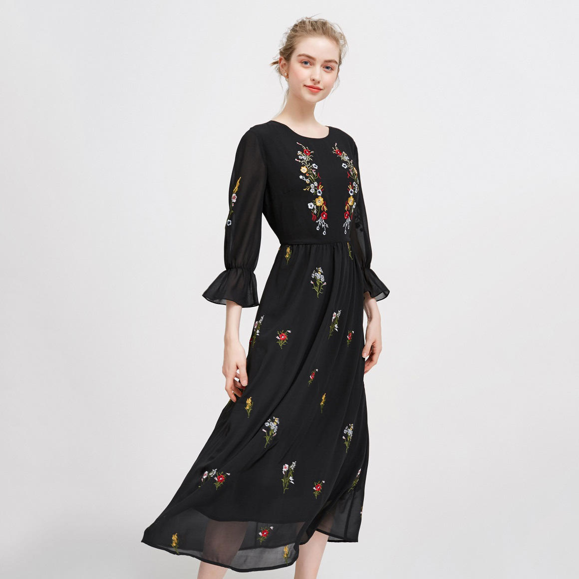 OEM Printing Woman Dress Summer