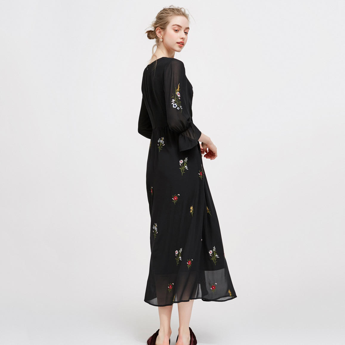 OEM Printing Woman Dress Summer